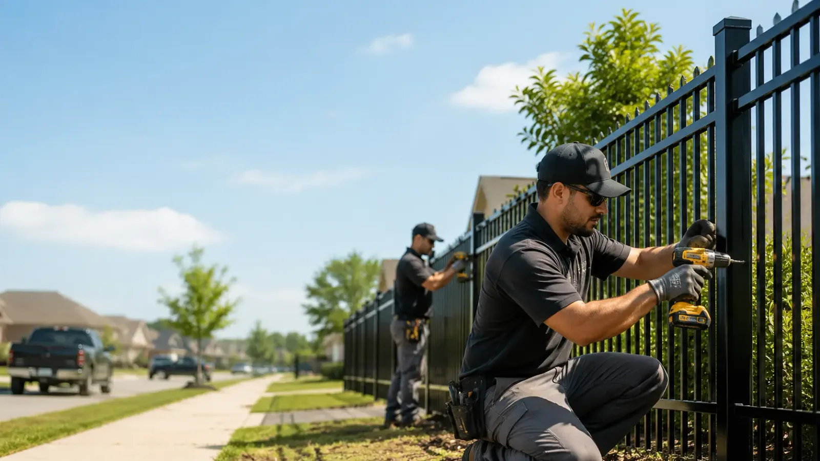Metal Fence Installation in Menlo Park, CA